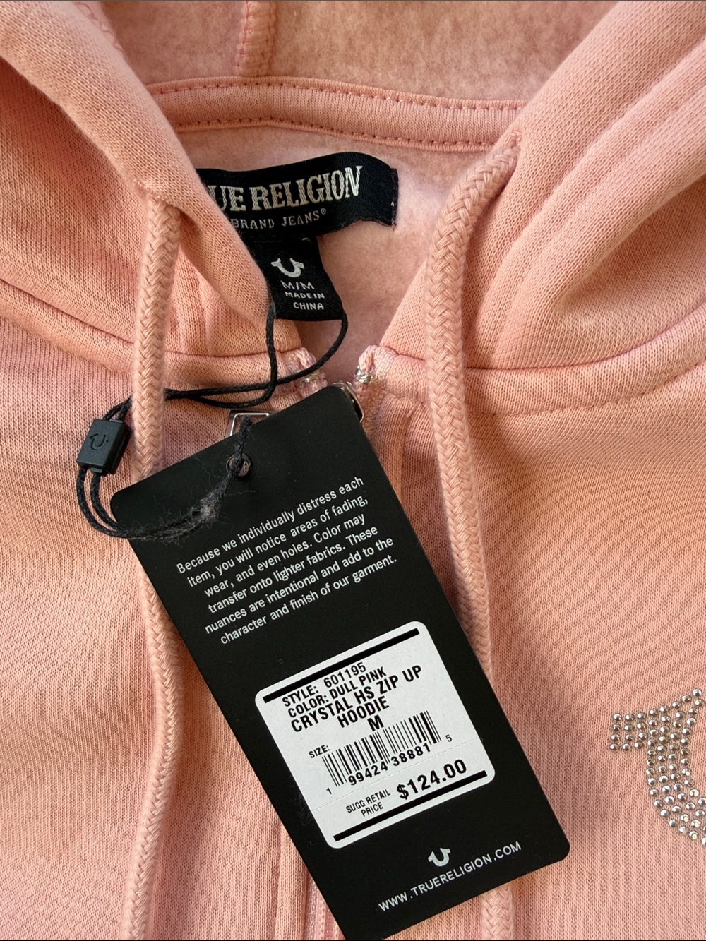 True Religion Pink Hoodie & Jogger Set - Picture 5 of 16